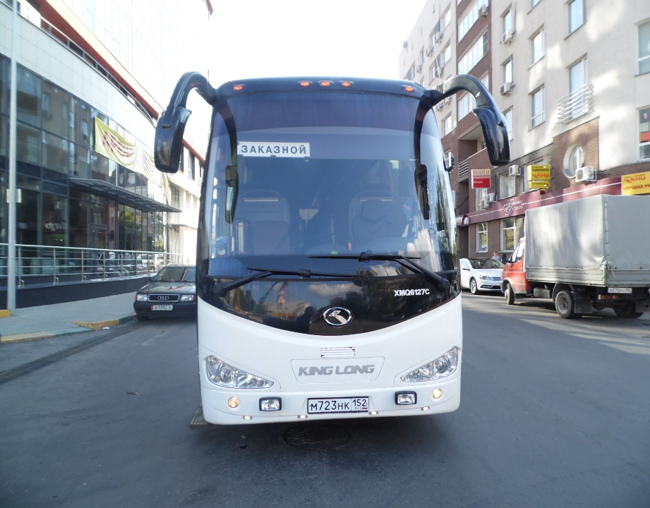 Аренда автобуса KING LONG XMQ6127C на 49 мест в Нижнем Новгороде